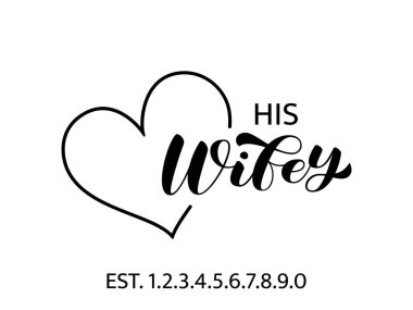 Karı fırçası harfleri. Kart veya poster için vektör stok illüstrasyonu