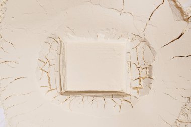 sıkıntılı arka plan, çatlak doku arka plan, kum deseni, ürün podyumu