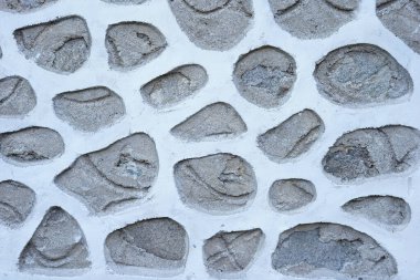 Taş duvar dokusu arka planda doğal duvarcılık deseni ve pürüzlü yüzey