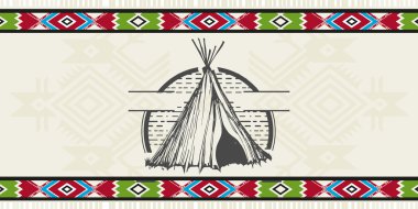 Native American elements clipart