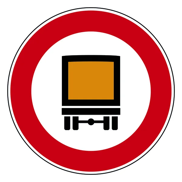 Símbolo da estrada circular — Vetor de Stock