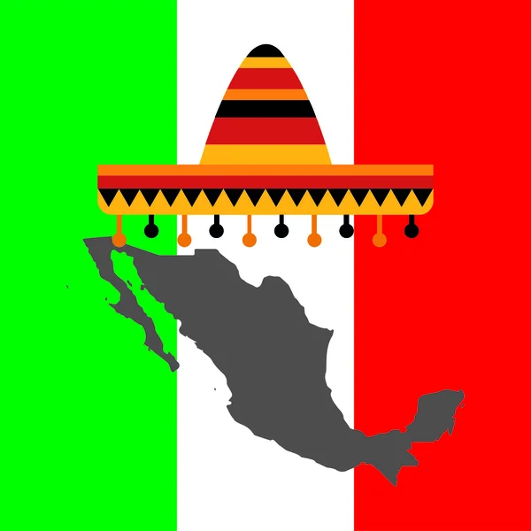 Mexicaanse elementen — Stockvector