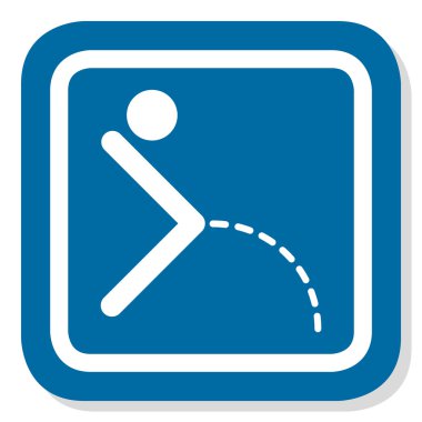 Adam toilette simgesi