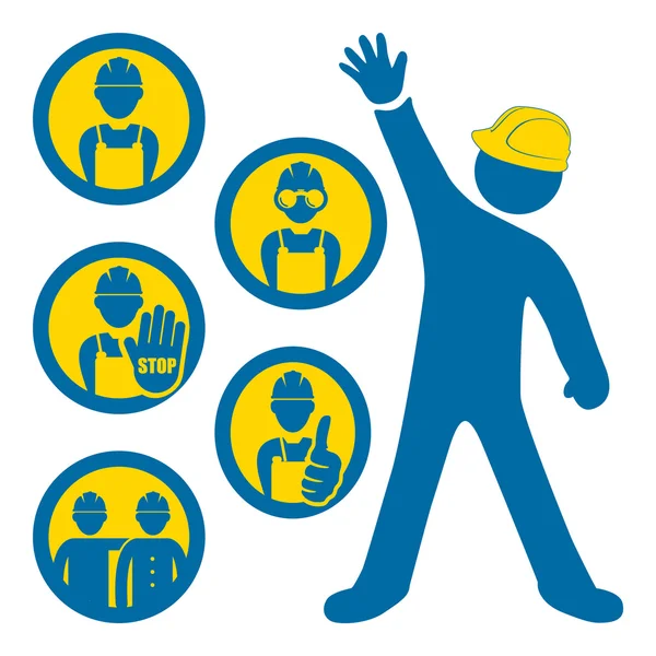 Adamlara iş simgeleri