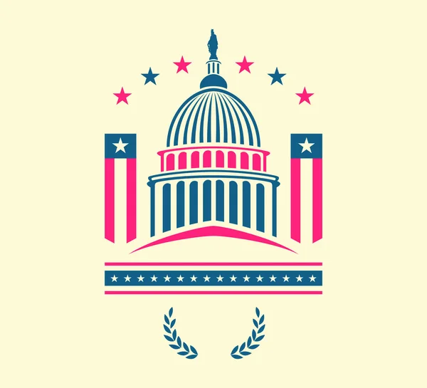 Beyaz Saray - detaylı vektör çizim