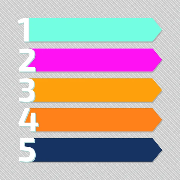 Infografiken eingestellt. Vektorvorlage für Diagramm, Grafik, Präsentation und Diagramm — Stockvektor