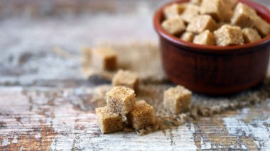 Mojito kokteyli için şeker. Diyabet kavramını durdur.