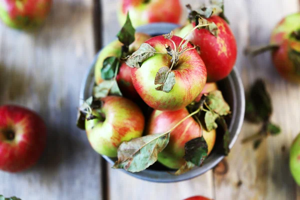 Apples Bowl Harvest Apples — Stock Photo, Image