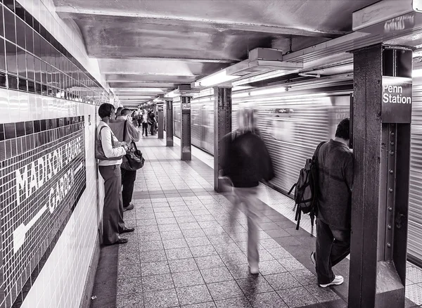 Estación Metro Metro Nueva York Estados Unidos —  Fotos de Stock