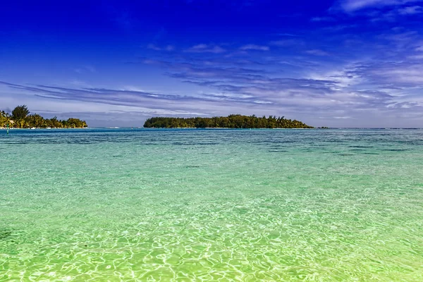Bela vista do mar da Polinésia — Fotografia de Stock