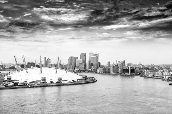 Aerial view of new london skyline — Stock Photo, Image