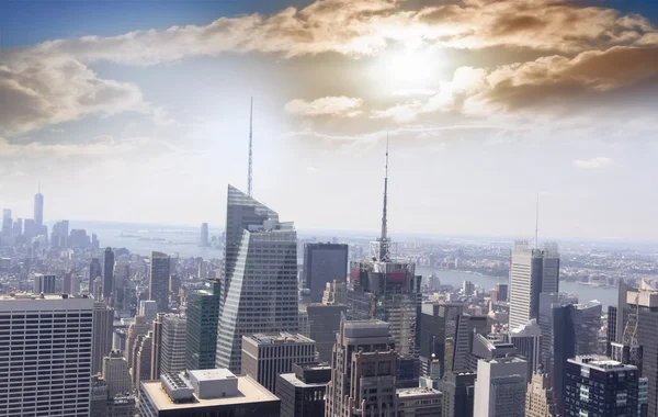 Skyline von Manhattan, nyc — Stockfoto