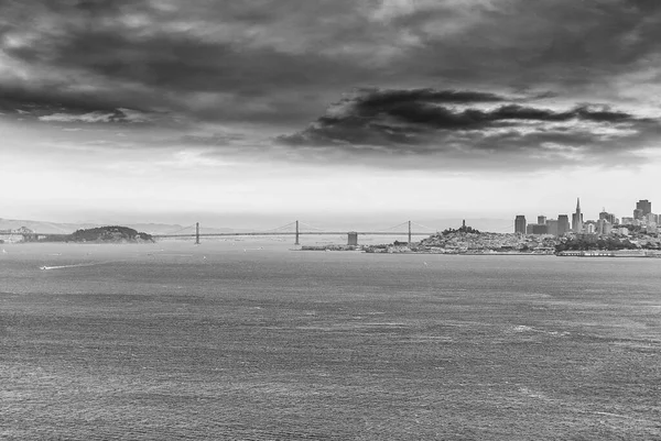 Спектакльный Вид Горизонт Сан Франциско — стоковое фото