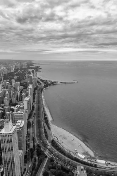 Aerial View North Coast Chicago — Stock Photo, Image