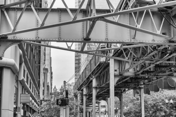 Metro Chicago Urban Scen — Stockfoto