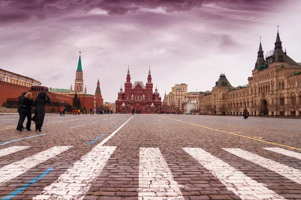 Praça Vermelha Moscou — Fotografia de Stock