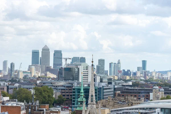 Londra Ufuk Çizgisinin Panoramik Görüntüsü — Stok fotoğraf