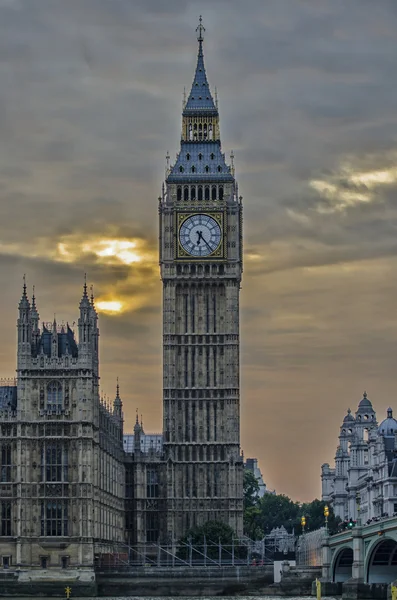 A torre do relógio, Big Ben . — Fotografia de Stock