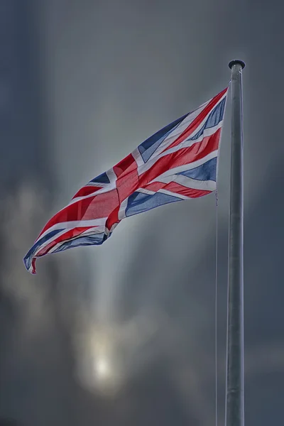 Beautiful view of the Union Jack — Stock Photo, Image