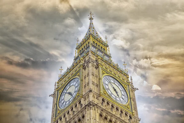 Detalhes de Big Ben relógio . — Fotografia de Stock