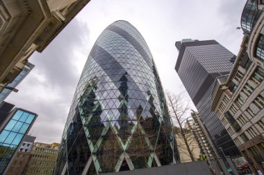 Londra - Jen 16: Jenua görüntülendi Londra'da bina Kornişon