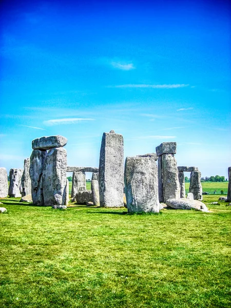 Frumoasa priveliste spre Stonehenge — Fotografie, imagine de stoc