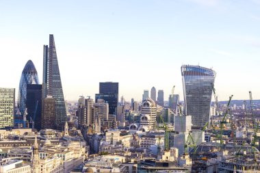 Londra modern bölgesinin Aereal görünümü