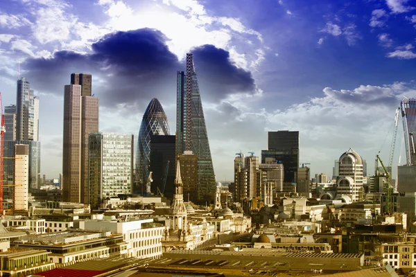 Hermoso cielo sobre Londres — Foto de Stock