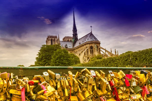 Catedral de Notre Dame da ponte — Fotografia de Stock