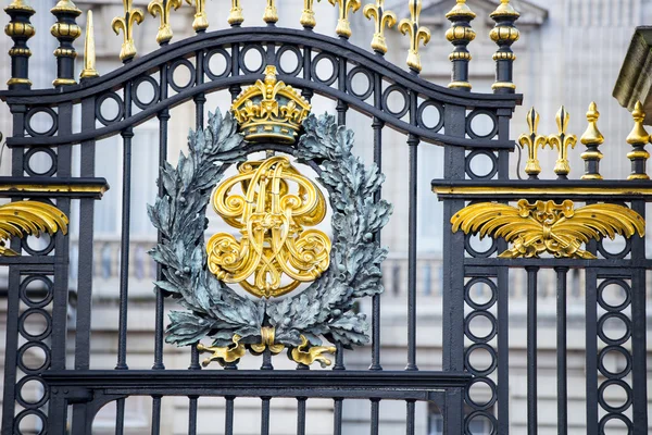 Particular de puerta del palacio de Buckingham — Foto de Stock