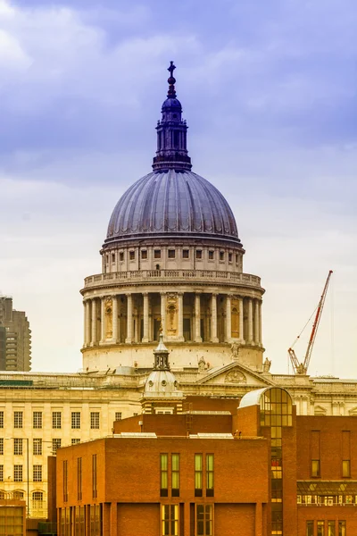 Diğer Tarafta Thames Pauls Katedral Görünümü — Stok fotoğraf