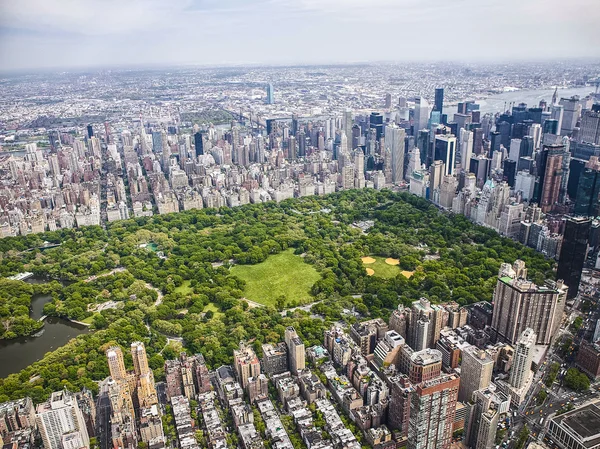 Central Park Paysage Urbain Manhattan New York États Unis — Photo