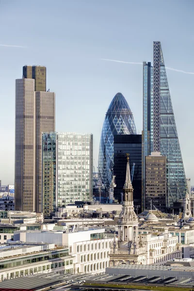 Vista Panorámica Del Horizonte Londres Reino Unido — Foto de Stock