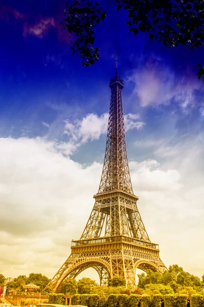Vacker Utsikt Över Eiffeltornet — Stockfoto