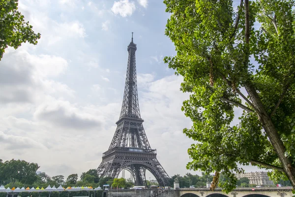 Eiffelova Věž Konkrétní Pohled — Stock fotografie