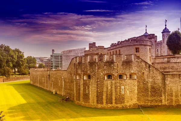 Tower Hill Cielo Dramático Londres Reino Unido — Foto de Stock