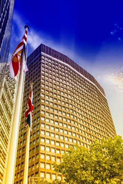 Fassade Eines Geschäftshauses London Großbritannien — Stockfoto