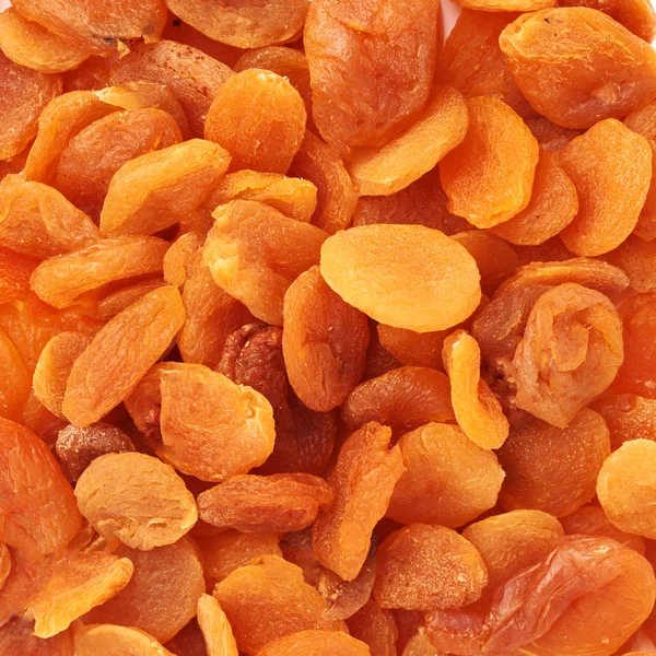 Haufen getrockneter Orangen Marillen Textur Hintergrund — Stockfoto