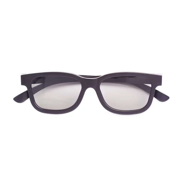 Óculos isolados sobre o fundo branco — Fotografia de Stock