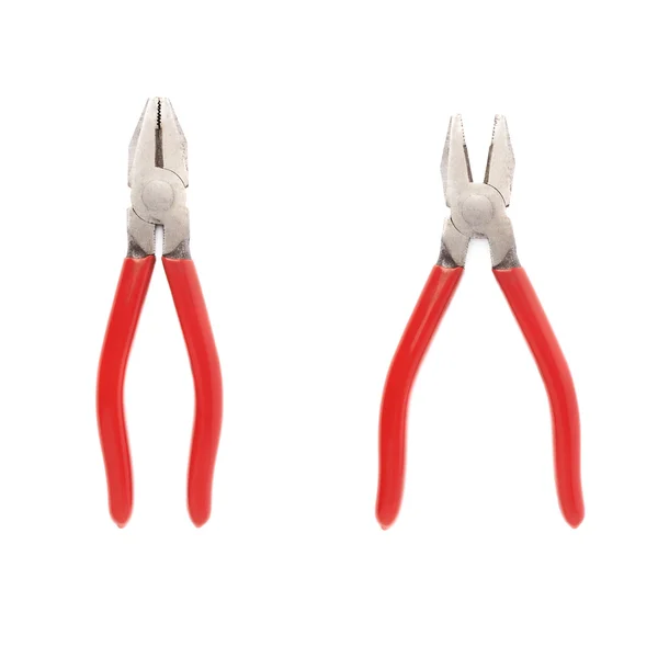 Set of Pliers hand tool isolated over white background — Stock Photo, Image