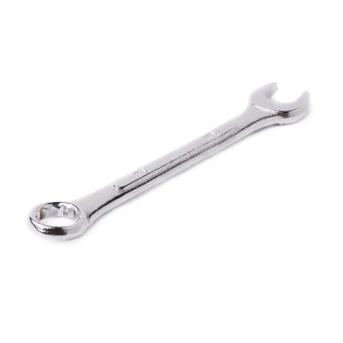 İngiliz anahtarı metal enstrüman beyaz arka plan üzerinde izole