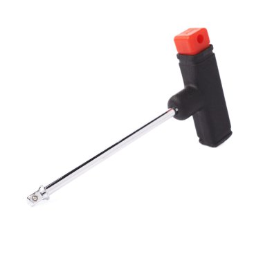 Beyaz arka plan üzerinde izole T-şekil tornavida