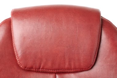 Ofis koltuğu izole beyaz arka plan üzerinde parçası