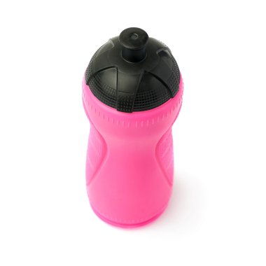 Su şişesi beyaz arka plan üzerinde izole