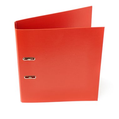 Beyaz arka plan üzerinde izole office klasörü