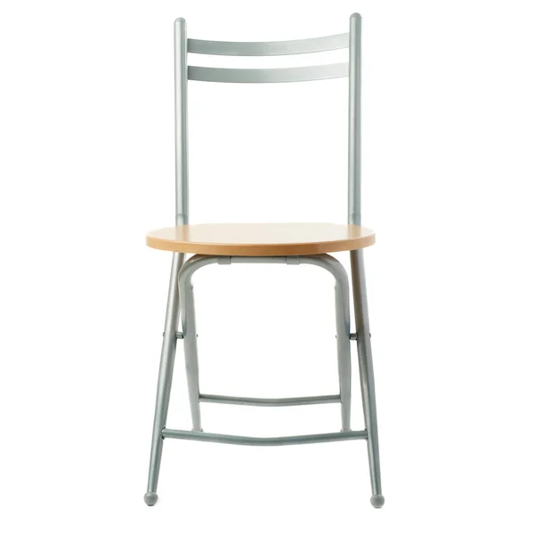 Hopfällbar stol över isolerade vit bakgrund — Stockfoto