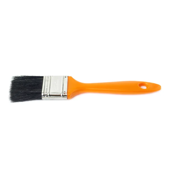 Paint brush over isolated white background — Stock Photo, Image