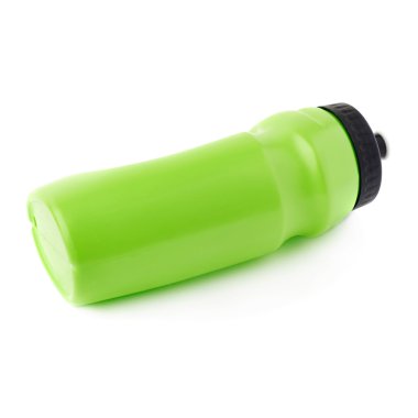 Su şişesi beyaz arka plan üzerinde izole