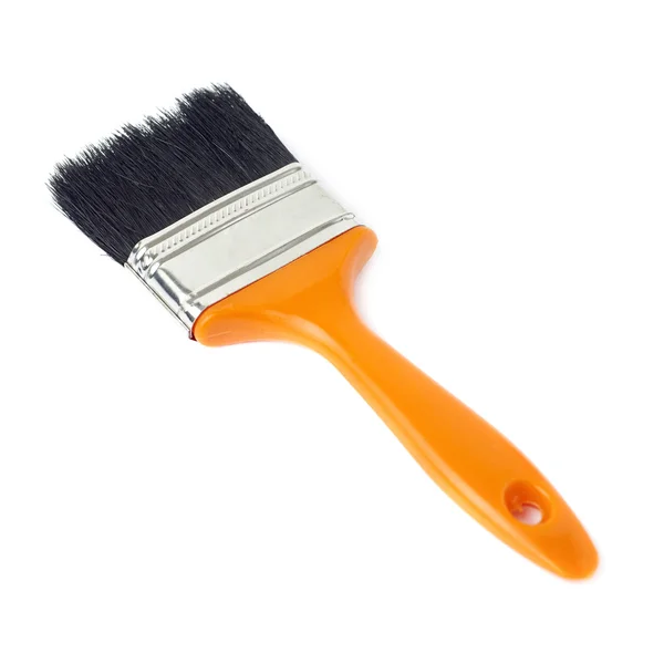 Paint brush over isolated white background — Stock Photo, Image