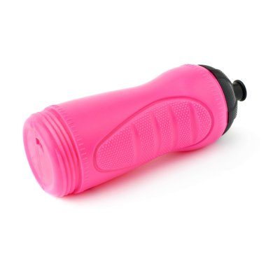 Su şişesi beyaz arka plan üzerinde izole